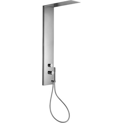 Paffoni Gamma ZCOL673CR Edelstahl Duschsäule - Thermostat, 2-Wege-Umschalter Paffoni Gamma ZCOL673CR Edelstahl Duschsäule - Thermostat, 2-Wege-Umschalter