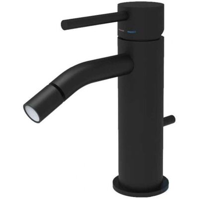 Paffoni Schwarz Matt Bidetmischer - Automatischer Ablauf - 1 1/4" - Modernes Design Paffoni Schwarz Matt Bidetmischer - Automatischer Ablauf - 1 1/4" - Modernes Design