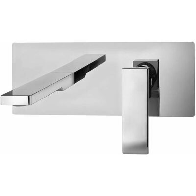 Paffoni - Miscelatore da incasso a parete con bocca da 240 mm - Cromo Paffoni - Miscelatore da incasso a parete con bocca da 240 mm - Cromo