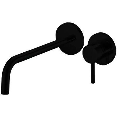 Robinet mural negru mat Paffoni - 245 mm - Chiuvetă Robinet mural negru mat Paffoni - 245 mm - Chiuvetă