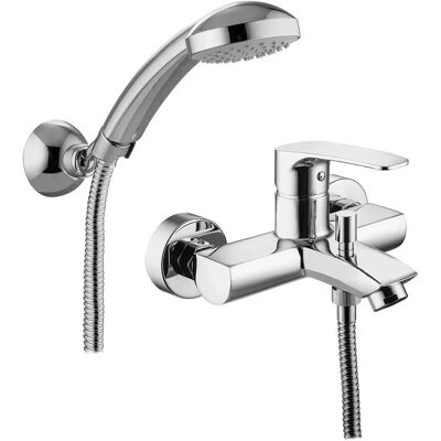 Mélangeur extérieur pour baignoire Lime LM023CR - Chrome - Laiton - Publicité Mélangeur extérieur pour baignoire Lime LM023CR - Chrome - Laiton - Publicité
