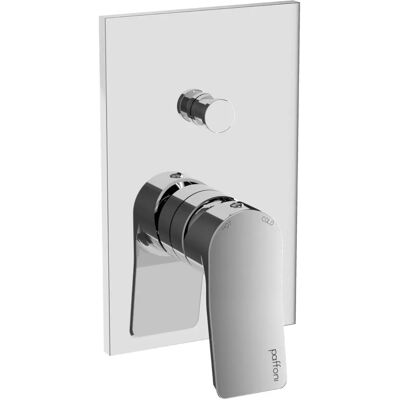 Paffoni - Miscelatore incasso doccia moderno - 2 uscite - Cromato Paffoni - Miscelatore incasso doccia moderno - 2 uscite - Cromato