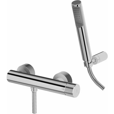 Paffoni Externe Duschmischer mit Wandhalterung - Messing Paffoni Externe Duschmischer mit Wandhalterung - Messing