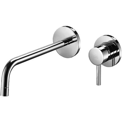 Mezclador de Pared Paffoni Light - Caño 178mm - Latón - Cromo Mezclador de Pared Paffoni Light - Caño 178mm - Latón - Cromo
