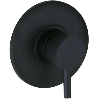Paffoni Baterie de duș monocomandă - Placă 116mm - Negru mat Paffoni Baterie de duș monocomandă - Placă 116mm - Negru mat