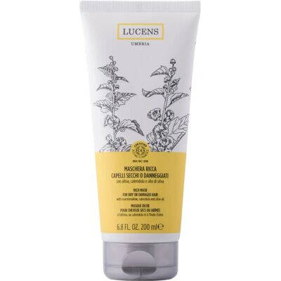 Lucens Umbria Repairing Mask - Lavender, Rosemary - Hair Care Lucens Umbria Repairing Mask - Lavender, Rosemary - Hair Care