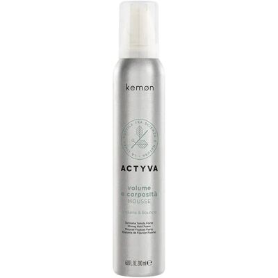 Kemon Actyva Volume E Corposità Hair Mousse - Hair Mousse Kemon Actyva Volume E Corposità Hair Mousse - Hair Mousse