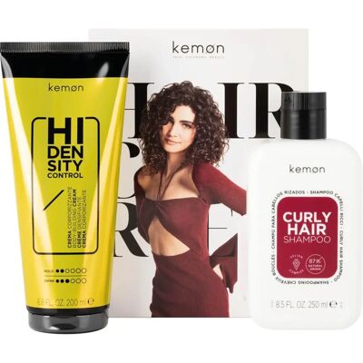 Ensemble Capillaire Bouclée Kemon Curly Hair - Publicité Ensemble Capillaire Bouclée Kemon Curly Hair - Publicité