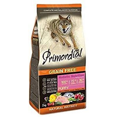 Nourriture pour Chiens Primordial Poulet et Poisson 12 KG - Croquettes - Publicité Nourriture pour Chiens Primordial Poulet et Poisson 12 KG - Croquettes - Publicité