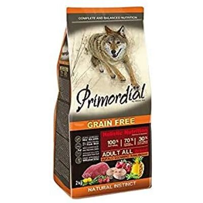 Nourriture pour Chiens Primordial Buffle et Maquereau - 12 KG - Publicité Nourriture pour Chiens Primordial Buffle et Maquereau - 12 KG - Publicité