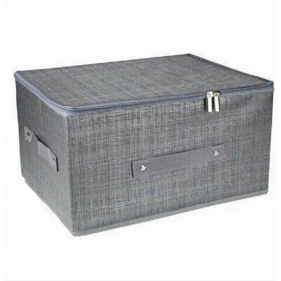 Caja de almacenamiento ahorradora de espacio Trade Shop 45x35x20cm Caja de almacenamiento ahorradora de espacio Trade Shop 45x35x20cm