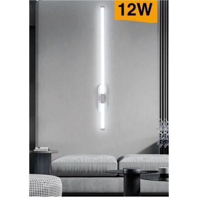 Trade Shop - Luz de Pared LED Blanco Frío - 12W, Moderna, 360° Trade Shop - Luz de Pared LED Blanco Frío - 12W, Moderna, 360°