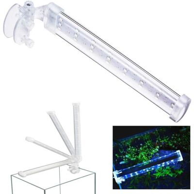 TRADE SHOP TRAESIO LED Aquarium Lampe - 6W, Kristall, Für Pflanzen & Fische TRADE SHOP TRAESIO LED Aquarium Lampe - 6W, Kristall, Für Pflanzen & Fische