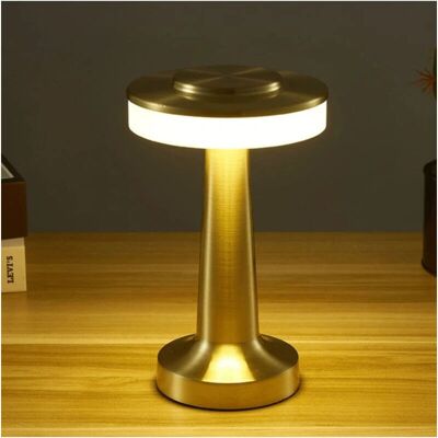 Lámpara de escritorio LED portátil Trade Shop - Control táctil, 3 tonos de luz Lámpara de escritorio LED portátil Trade Shop - Control táctil, 3 tonos de luz