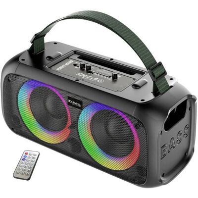 Trade Shop Traesio Altavoz inalámbrico Bluetooth portátil - 16W - Q-YX897 Trade Shop Traesio Altavoz inalámbrico Bluetooth portátil - 16W - Q-YX897