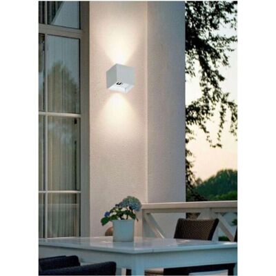Lámpara de pared Trade Shop Traesio - 52 LED 22W IP65 Blanco cálido Lámpara de pared Trade Shop Traesio - 52 LED 22W IP65 Blanco cálido