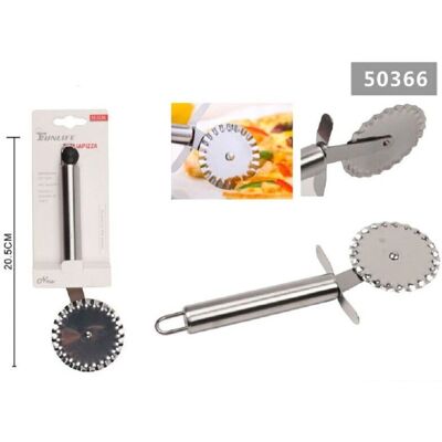 Cortador de Pizza de Acero Inoxidable Trade Shop - 20.5cm - Duradero y Preciso Cortador de Pizza de Acero Inoxidable Trade Shop - 20.5cm - Duradero y Preciso