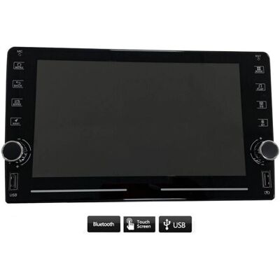 Trade Shop Traesio 8in Bluetooth Pantalla táctil USB Radio de coche Trade Shop Traesio 8in Bluetooth Pantalla táctil USB Radio de coche