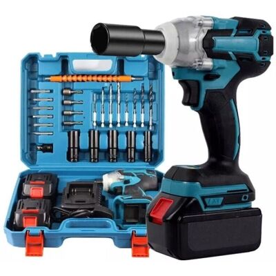 Trade Shop Llave de Impacto - 20V 5Ah, 580Nm, 3 Velocidades Trade Shop Llave de Impacto - 20V 5Ah, 580Nm, 3 Velocidades