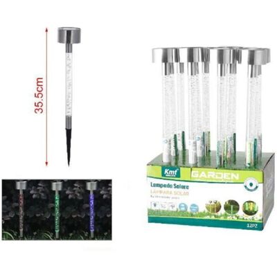 Trade Shop 12er Set Bunte Blasen Solar Gartenlampe Trade Shop 12er Set Bunte Blasen Solar Gartenlampe