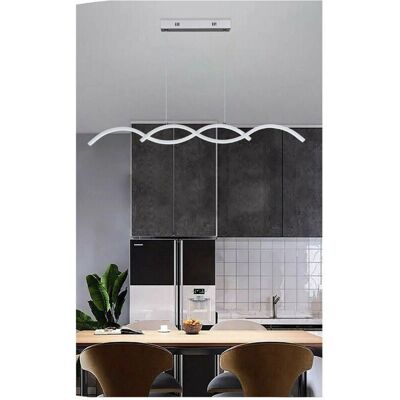 Trade Shop A43b - Lámpara colgante LED moderna con cable ajustable Trade Shop A43b - Lámpara colgante LED moderna con cable ajustable