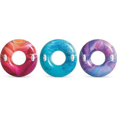 Trade Shop - Donut inflable para piscina 91cm con asas Trade Shop - Donut inflable para piscina 91cm con asas