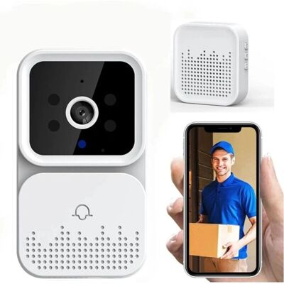 Trade Shop Traesio - Campanello Video HD Wireless Visione Notturna Video Citofono Intelligente Trade Shop Traesio - Campanello Video HD Wireless Visione Notturna Video Citofono Intelligente