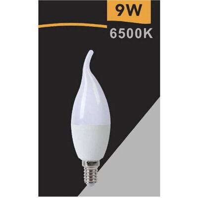 TRADE SHOP TRAESIO - Lampadina Led E14 9W C37 - LED-Lampe TRADE SHOP TRAESIO - Lampadina Led E14 9W C37 - LED-Lampe