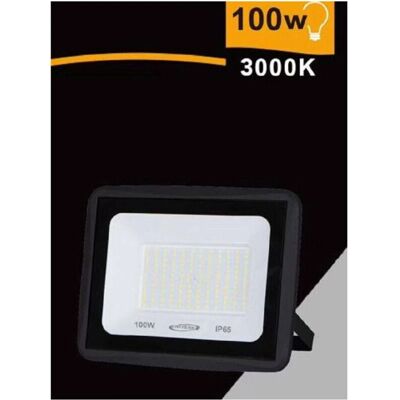 Trade Shop - Foco LED 100W - Negro - 9000lm - IP65 Trade Shop - Foco LED 100W - Negro - 9000lm - IP65