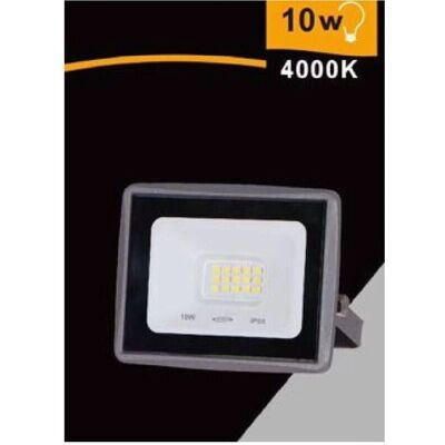 TRADE SHOP TRAESIO LED Fluter - 10W, 900 Lm, IP65, Grau - Fluter TRADE SHOP TRAESIO LED Fluter - 10W, 900 Lm, IP65, Grau - Fluter