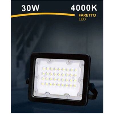 Trade Shop FS30W-N Projecteur LED Extérieur Noir - Projecteur LED Extérieur - Publicité Trade Shop FS30W-N Projecteur LED Extérieur Noir - Projecteur LED Extérieur - Publicité