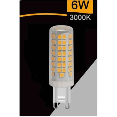 TRADE SHOP TRAESIO - G9 6W LED Tubular 680lm 3000K TRADE SHOP TRAESIO - G9 6W LED Tubular 680lm 3000K