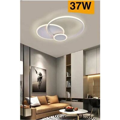 Lámpara de Techo LED Moderna 3 Círculos - Techos Lámpara de Techo LED Moderna 3 Círculos - Techos