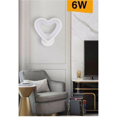 TRADE SHOP TRAESIO - Applique Cuore 6W E28-3c - Lámpara de pared TRADE SHOP TRAESIO - Applique Cuore 6W E28-3c - Lámpara de pared