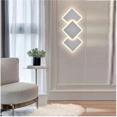 Trade Shop Moderne Dreifach-Rombus Wandleuchte - 14W 3 Farben Trade Shop Moderne Dreifach-Rombus Wandleuchte - 14W 3 Farben