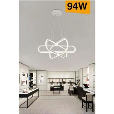 Lámpara colgante Trade Shop A49 - LED moderna, Blanco cálido, Altura ajustable Lámpara colgante Trade Shop A49 - LED moderna, Blanco cálido, Altura ajustable