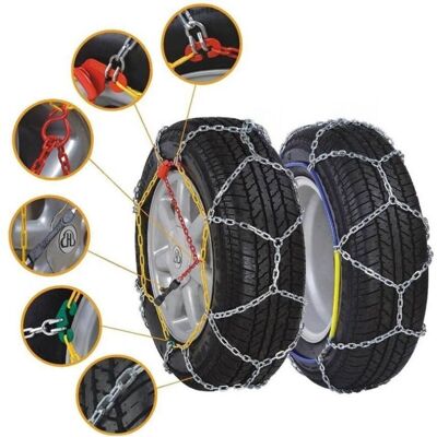 Cadenas de Nieve Grupo 80 - Seguridad y Fácil de Instalar Cadenas de Nieve Grupo 80 - Seguridad y Fácil de Instalar