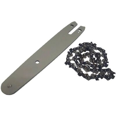 TRADE SHOP TRAESIO - Kit Cadena y Barra 6 pulgadas para Mini Motosierra TRADE SHOP TRAESIO - Kit Cadena y Barra 6 pulgadas para Mini Motosierra