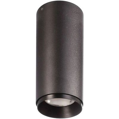 Trade Shop Traesio - Luz de Techo LED 10W Negro Trade Shop Traesio - Luz de Techo LED 10W Negro