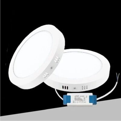Lámpara de Techo LED Redonda 24W - 3 Colores de Luz Lámpara de Techo LED Redonda 24W - 3 Colores de Luz