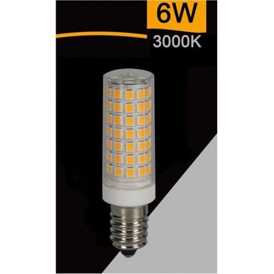 Trade Shop Traesio - Sparac-e14-6w-ce1 - E14 6W - Tubular 700lm - LED bombilla Trade Shop Traesio - Sparac-e14-6w-ce1 - E14 6W - Tubular 700lm - LED bombilla