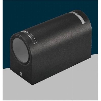 TRADE SHOP TRAESIO - GN-WL062 - Negro - Luminaria exterior de pared TRADE SHOP TRAESIO - GN-WL062 - Negro - Luminaria exterior de pared