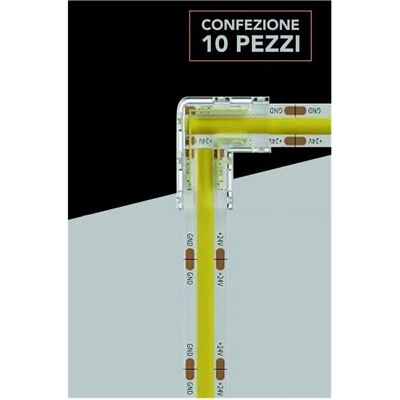 TRADE SHOP TRAESIO CN10-L Conector 2 pines 10 mm TRADE SHOP TRAESIO CN10-L Conector 2 pines 10 mm