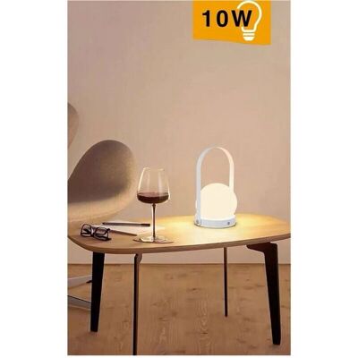 TRADE SHOP - D29-B3C - Blanco - 3 colores - Lámpara de mesa TRADE SHOP - D29-B3C - Blanco - 3 colores - Lámpara de mesa