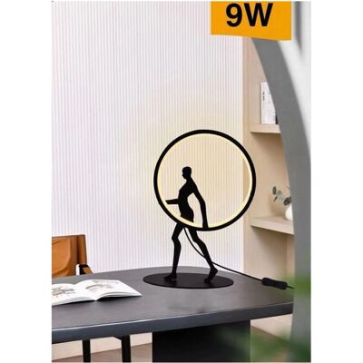 Trade Shop D02-n Lámpara de Escultura LED Moderna - 9W, Blanco Cálido Trade Shop D02-n Lámpara de Escultura LED Moderna - 9W, Blanco Cálido