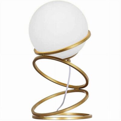 Trade Shop Traesio - bronce metal esfera de cristal G9 D31 - lámpara Trade Shop Traesio - bronce metal esfera de cristal G9 D31 - lámpara