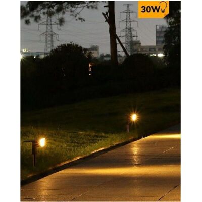 Trade Shop YH0514 Luz de Pared Solar Recargable 7LED - Foco Trade Shop YH0514 Luz de Pared Solar Recargable 7LED - Foco