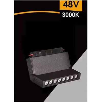 Trade Shop FR-R160 - Foco LED Magnético Rectangular 10W Blanco Cálido Trade Shop FR-R160 - Foco LED Magnético Rectangular 10W Blanco Cálido