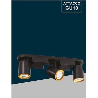 Trade Shop Traesio - Lámpara de Pared de Techo con 3 Difusores Regulables - Aplique Trade Shop Traesio - Lámpara de Pared de Techo con 3 Difusores Regulables - Aplique