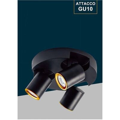 Lámpara de Techo con 3 Focos Orientables - Trade Shop Lámpara de Techo con 3 Focos Orientables - Trade Shop